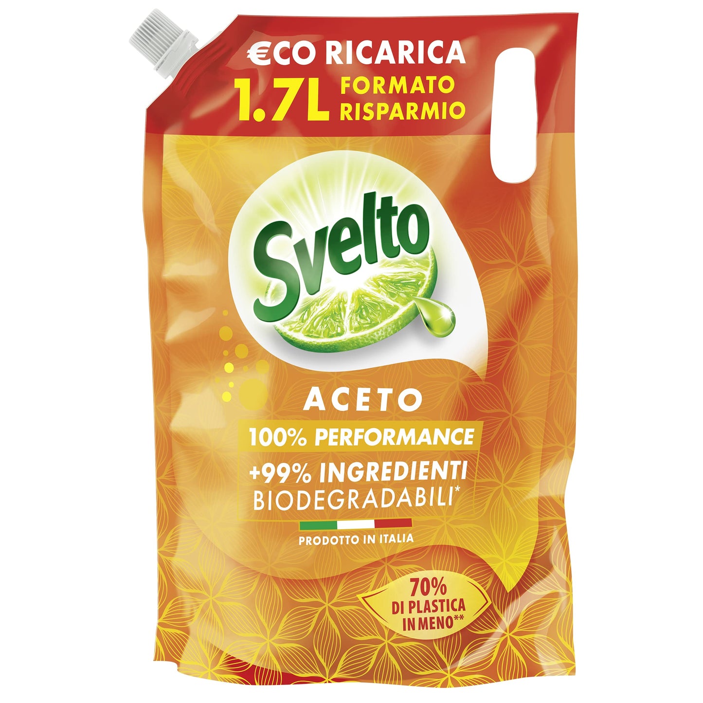 Svelto Piatti Ricarica Aceto 1,7 L