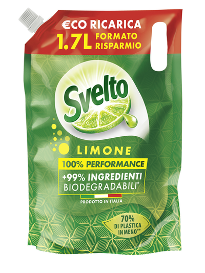 Svelto Piatti Ricarica Limone 1,7 L