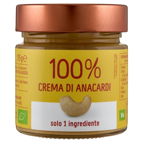 Euro Company 100% Crema di Anacardi Bio 175 g