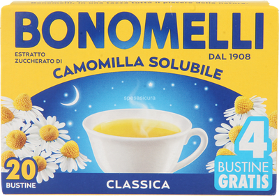Bonomelli camomilla solubile 20 bustine