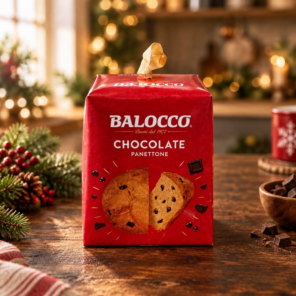 Balocco Mini Pandoro con Gocce di Cioccolato 80 gr