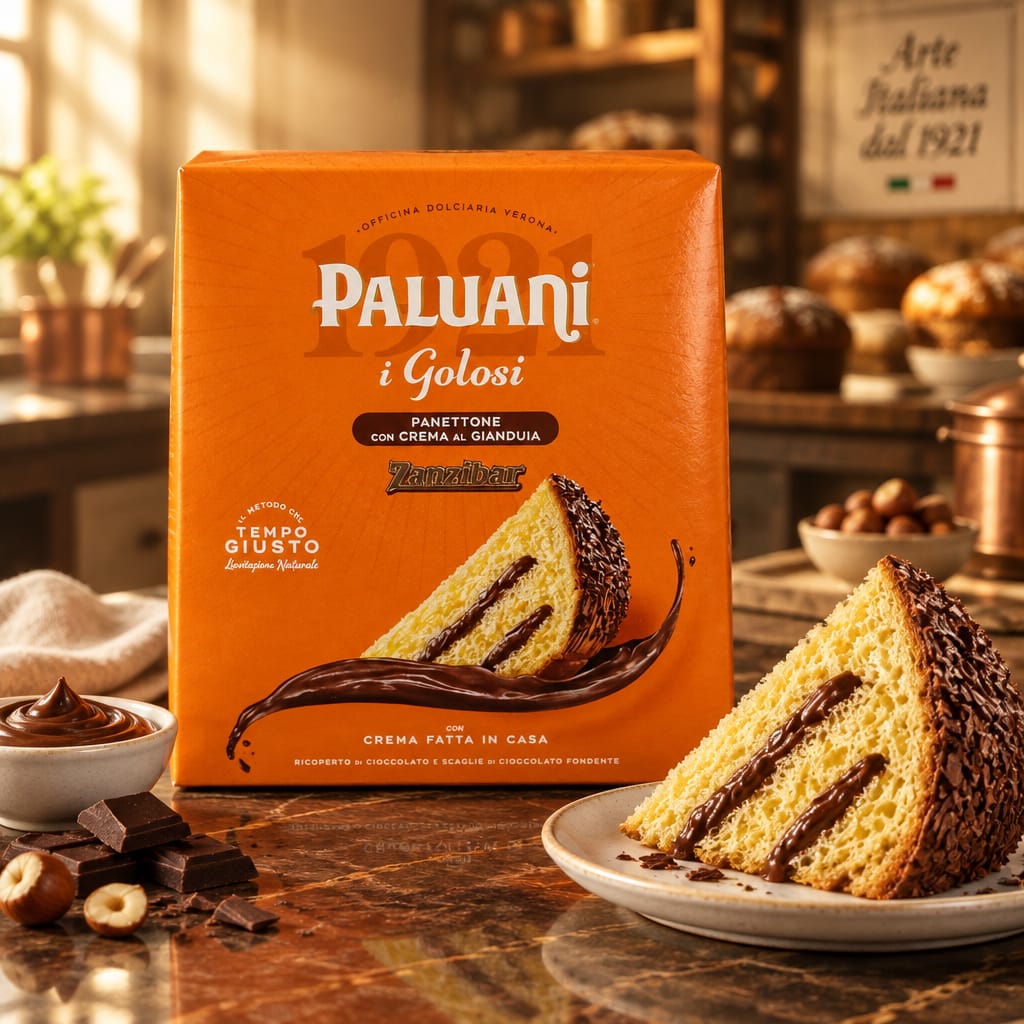 Paluani Panettone zanzibar 750 gr