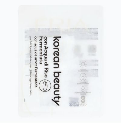 Fria K-Beauty Maschera Viso Con Acqua Di Riso