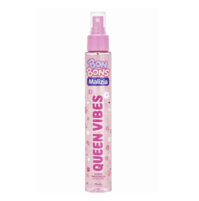Malizia Bon Bons Queen Vibes Glitter Perfumed Body Mist 75ml