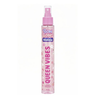 Acqua Corpo Glitter Profumata Spray Malizia Bon Bons Queen Vibes 75 ml