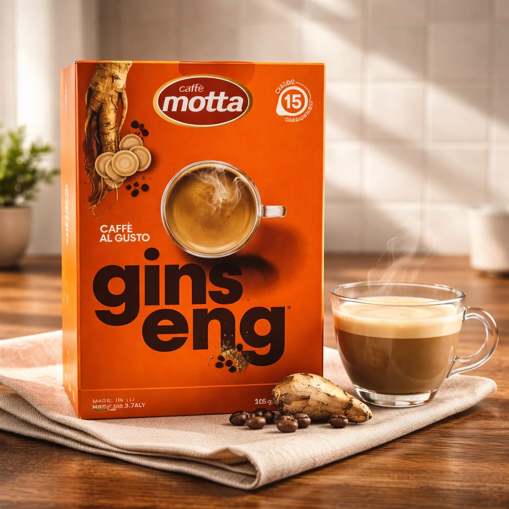 Caffè Motta Cialde Ginseng 15 pz
