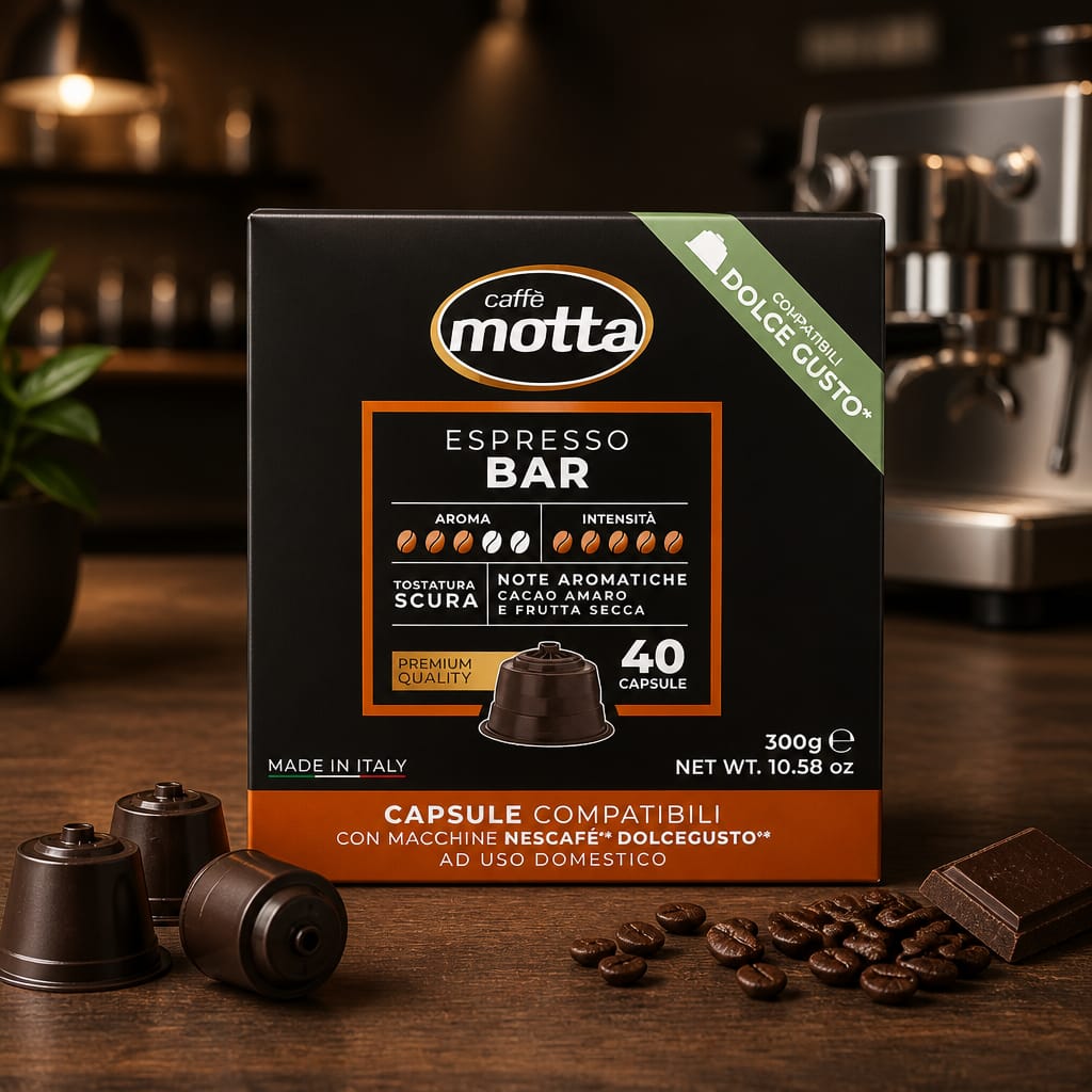 Caffè Motta Espresso Bar 40 pz compatibile Dolce Gusto