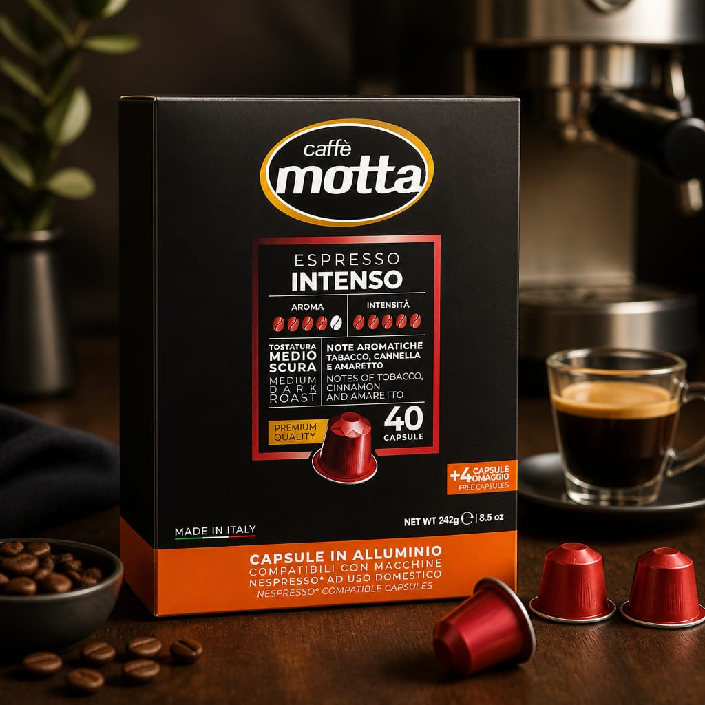 Caffè Motta Intenso 40+4 pz compatibili Nespresso