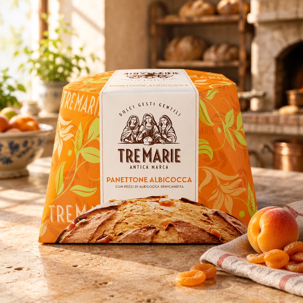 Tre Marie Panettone Albicocca 900 gr