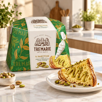 Tre Marie Panettone with pistachio cream in a pastry bag - 950g