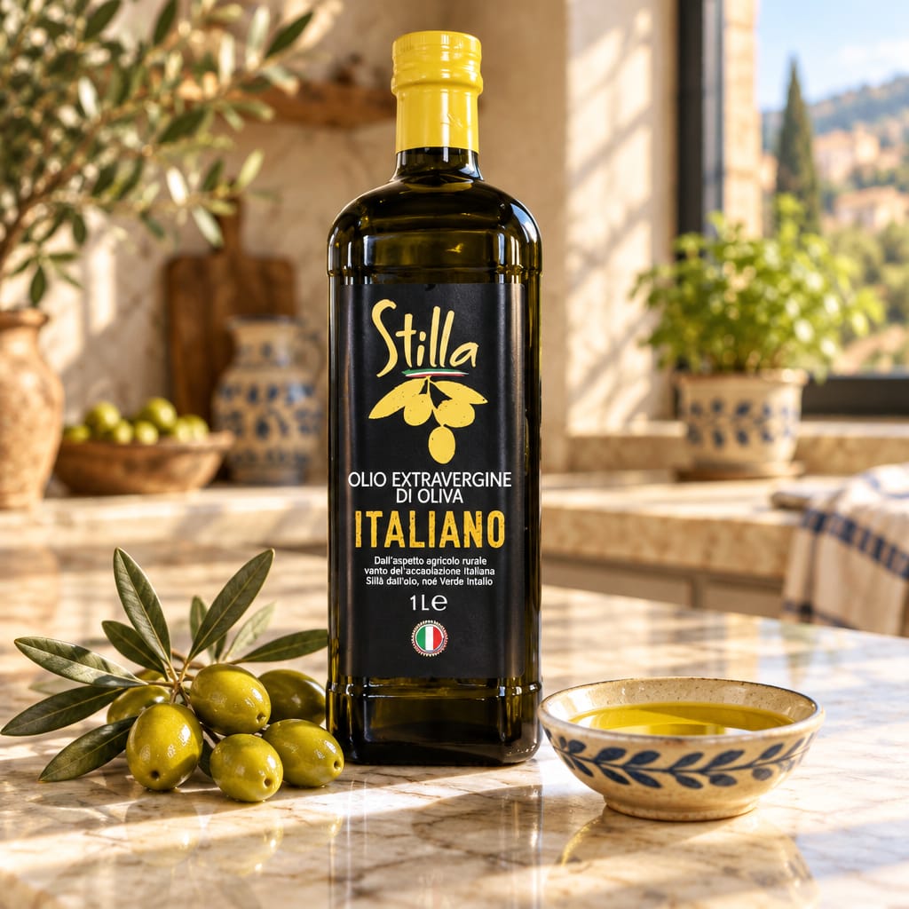Stilla Olio Di Oliva Extra Vergine 100% Italiana 1 L