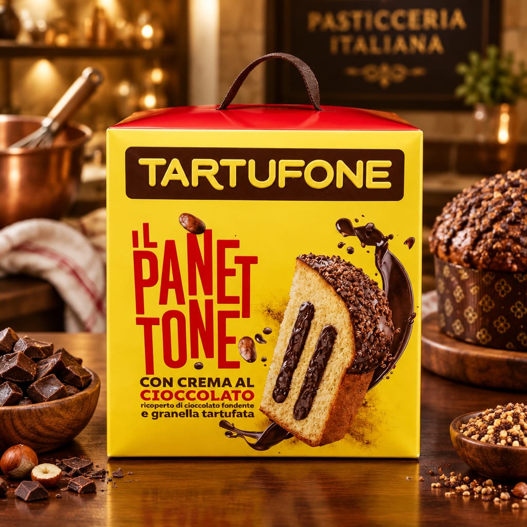 Tartufone Il Panettone al Cioccolato 750 gr