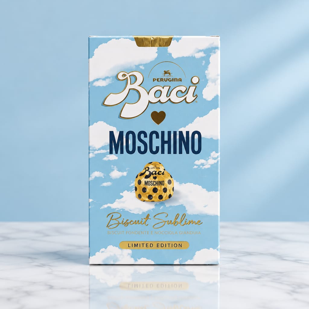 BACI PERUGINA Limited Edition MOSCHINO Cioccolatini al Latte 150g