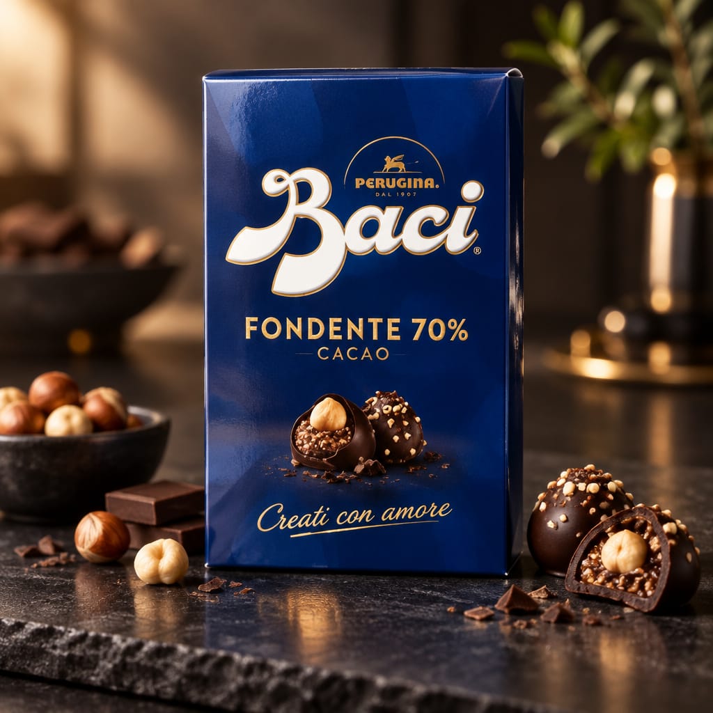 Baci Perugina - Cioccolatini Fondenti Extra 70% 200g