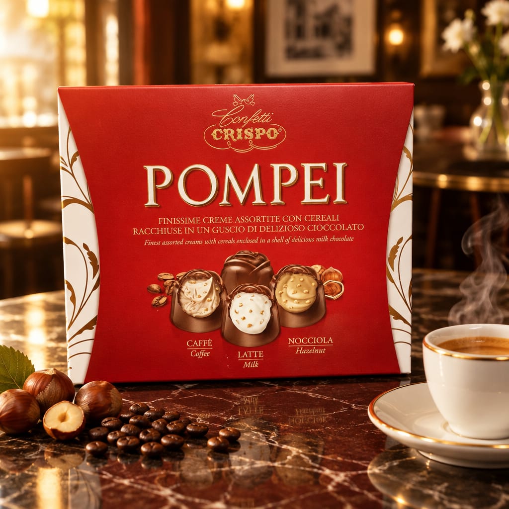 Crispo Pompei - Cioccolatini Assortiti Confezione Regalo 250g