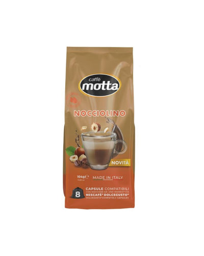 Motta Nocciolino Coffee 8 Dolcegusto Compatible Capsules