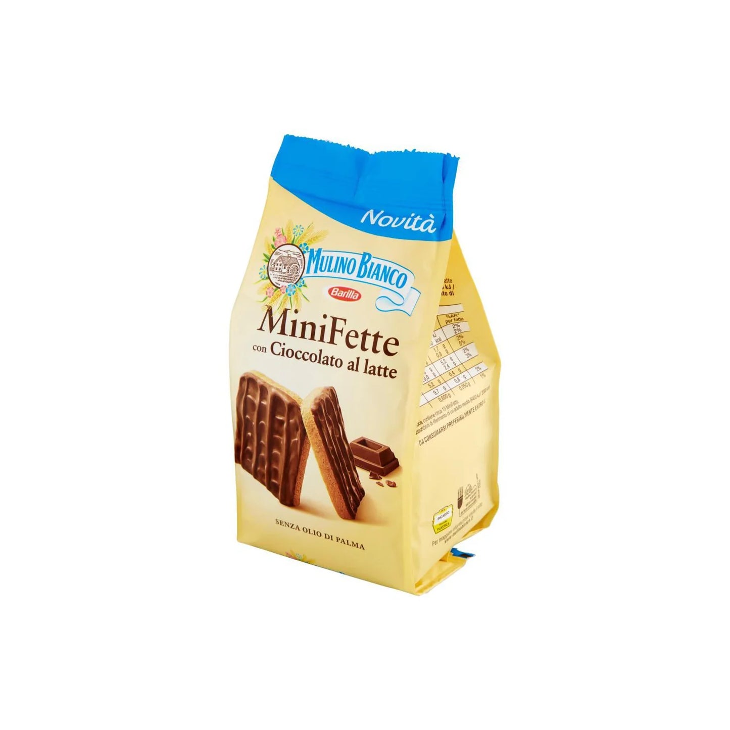 Mulino Bianco Mini Slices with Milk Chocolate 110 g