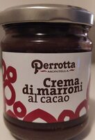 Crema di marroni al cacao – Perrotta 210 gr