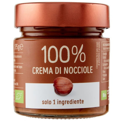 Euro Company 100% Crema di Nocciole Bio 175 g