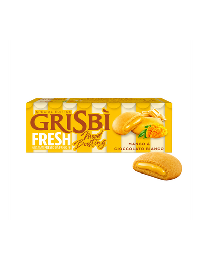 Grisbì Mood Boosting Mango & White Chocolate Special Edition 112 g