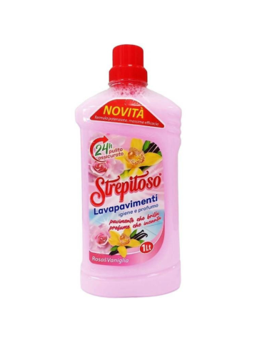 Fatigati Strepitoso Lavapavimenti 1L Rosa e Vaniglia