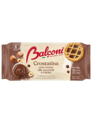 Balconi Crostatina Nocciole e Cacao 240 gr