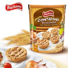 Più Buono - Bruschette Più Buono Gusto Contadino con delicate Cipolline 150 gr