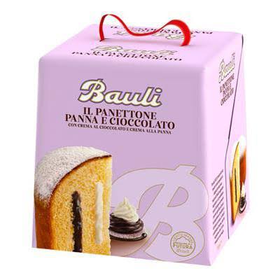 Bauli Panettone Panna e Cioccolato 700 gr