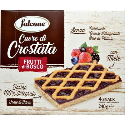 Falcone Crostatina frutti di bosco e miele 240gr
