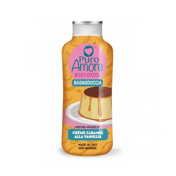 Pure Love - Crème Caramel Vanilla Shower Gel - 650 ml