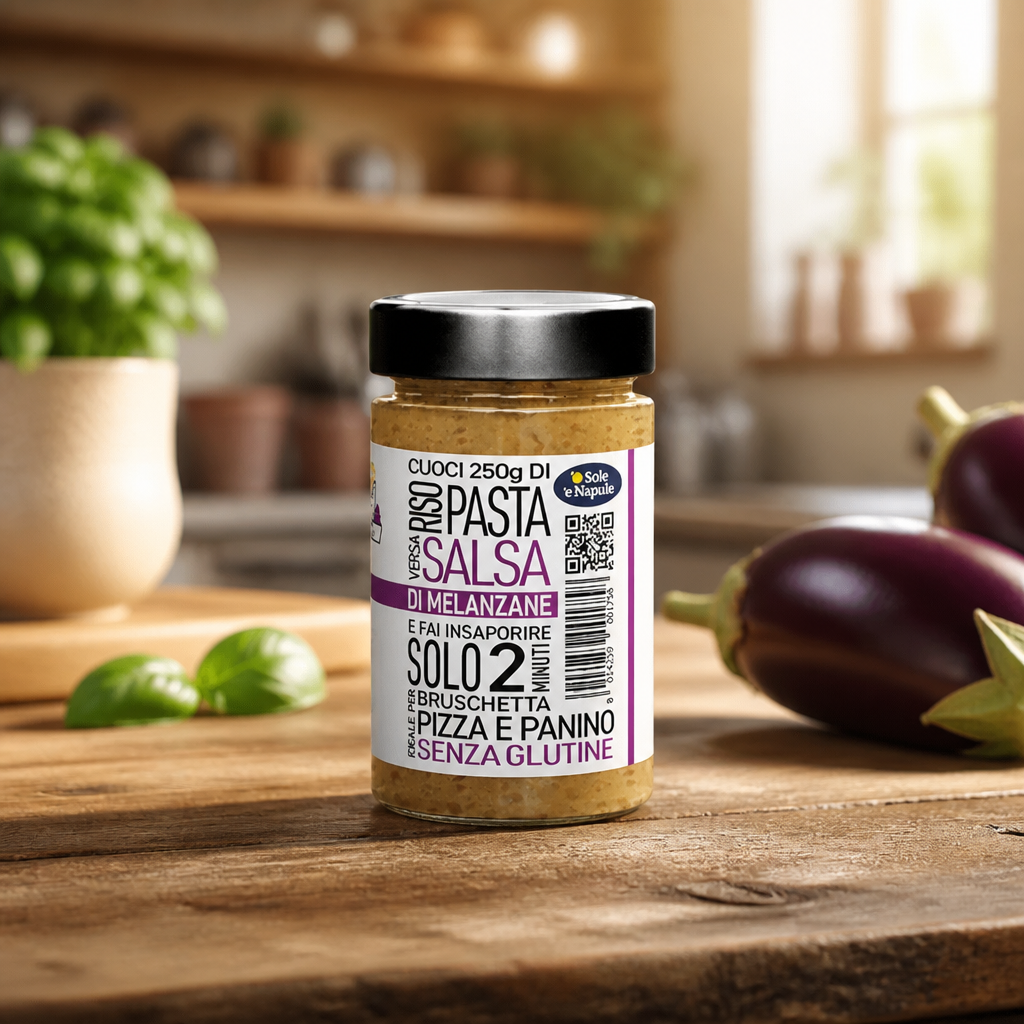O' Sole 'e Napule – Sauce Aubergine 190 g