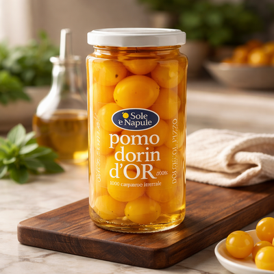 Golden cherry tomatoes O Sole è Napule 560 g