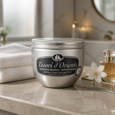 Crema Corpo 300ml Tesori D'oriente Muschio Bianco