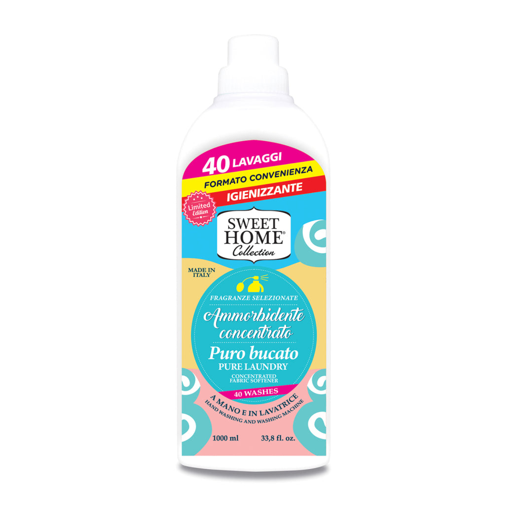 Sweet Home Pure Laundry Fabric Softener 1 L 40 washes
