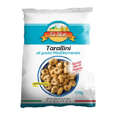 Zìì Matì Mediterranean Taralli 250 gr