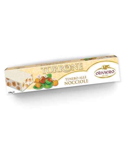 Oliviero Soft Torrone with Hazelnuts 150g
