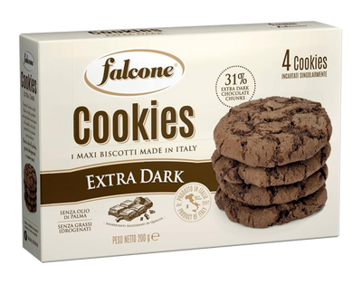 Falcone Cookies Extra Dark 200gr