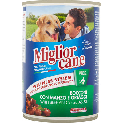 Migliorcane Bocconi Manzo e Ortaggi 405 gr