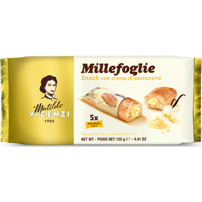 Vicenzi Mini Gold Cream Millefoglie 125g