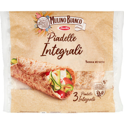 Mulino Biancon Whole Wheat Piadelle 225 GR