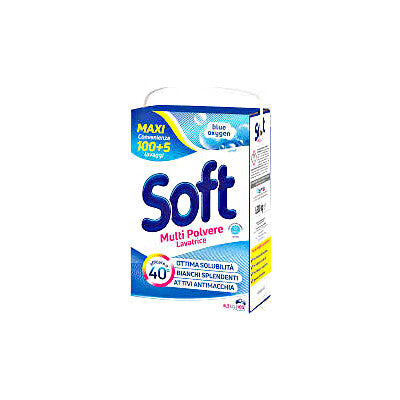 SOFT Detersivo 105 Misura Blu Oxygen 5250 g