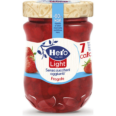 HERO Confettura LIGHT Fragole 280 gr