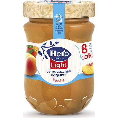 HERO Confettura LIGHT Pesche 280 gr