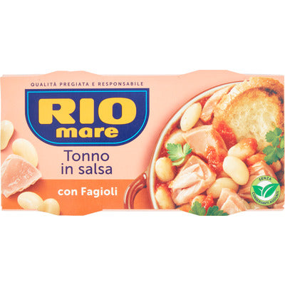 Rio Mare Tuna in Sauce with Beans 2x160g