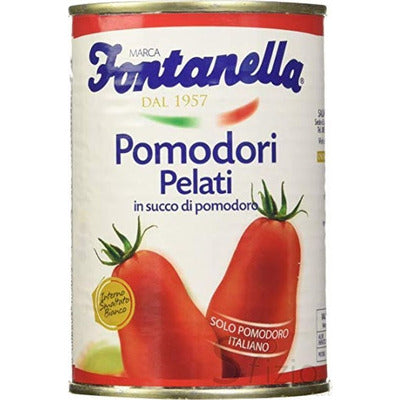 Fontanella Tomates Pelés Entiers au Jus de Tomate 400 g