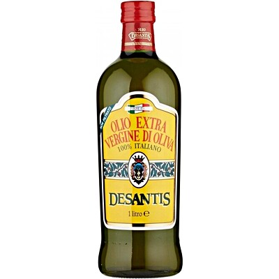 De Santis Huile d'Olive Vierge Extra 100% Italienne 1 L
