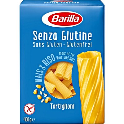 Tortiglioni sans gluten Barilla 400 g