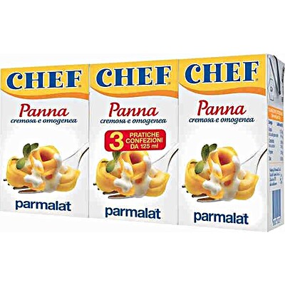 Chef Cooking Cream 125 ml x 3
