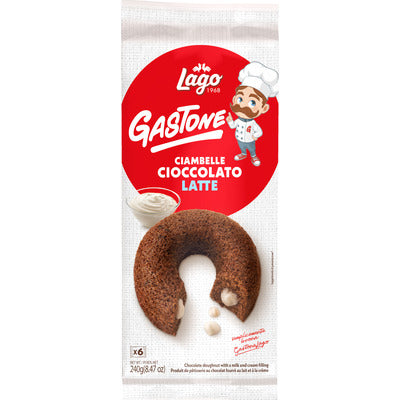 Lago Ciambella Farcita Latte e Cioccolato 240 g