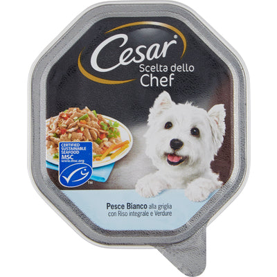 Cesar Canine Chef Fish Rice Vegetables 150g